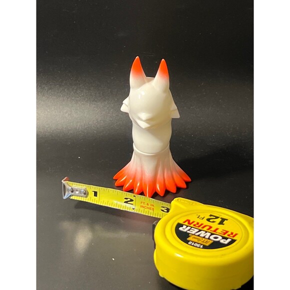 Denno Daiku Nine Tailed Carpenter Fox - Red/White - Picture 2 of 3